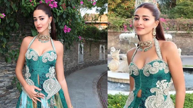 Ananya Pandey Looks Even More Beautiful In A Designer Lehenga