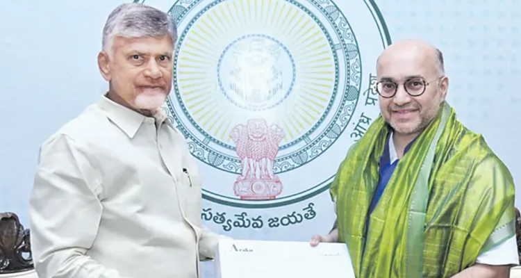Bharat Forge: ఏపీలో పెట్టుబడులు పెట్టేందుకు భారత్ ఫోర్జ్ ఆసక్తి Bharat Forge Vice Chairman Amit Kalyani Met With Cm Chandrababu