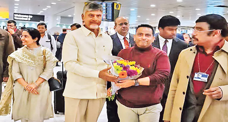 Cm Chandrababu To Meet Industry Captains In London On Monday