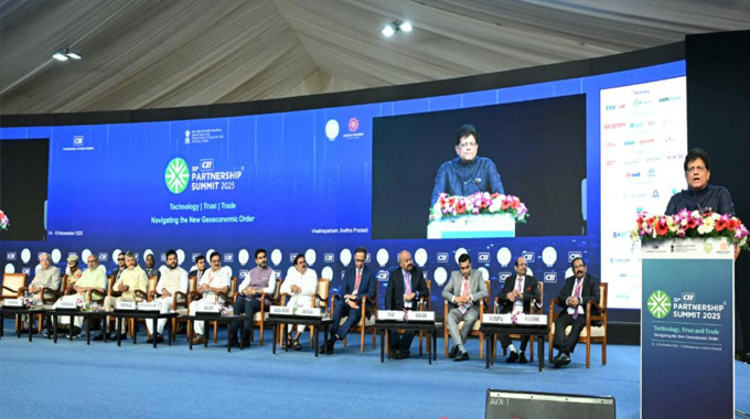 Piyush Goyal Speech At Cii Partnership Summit In Vizag