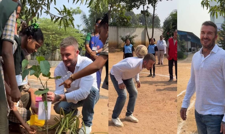 Nara Lokesh Reacts To Beckhams School Visit