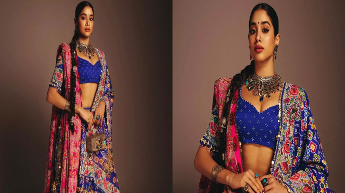 Janhvi Kapoor: రాజస్థానీ గెటప్ లో అదరగొడుతున్న జాన్వీ Janhvi Looks Stunning In A Rajasthani Getup