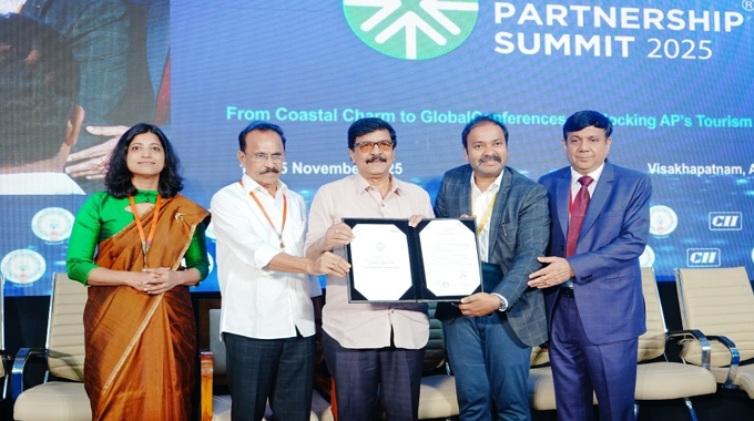 Minister Kandula Durgesh Announces Rs 17973 Crore Tourism Investments At Cii Partnership Summit 