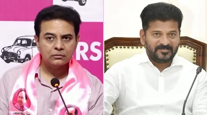 Ktr Drops 5 Lakh Crore Industrial Land Scam Bombs On Revanth Reddy