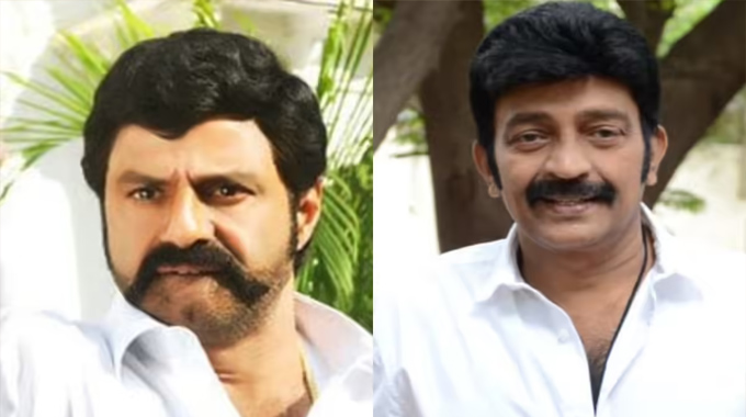 Netizens Are Going Viral For Rajasekhar Leaving Balayya Behind 