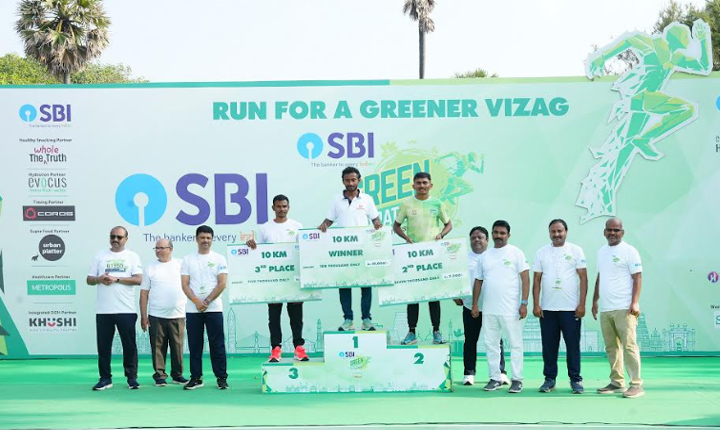 Visakhapatnam Runs For A Greener Tomorrow At Sbi Green Marathon Season 6 