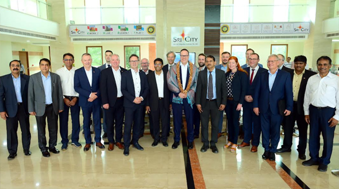 Business Delegation From Saxony State Of Germany Visits Sri City
