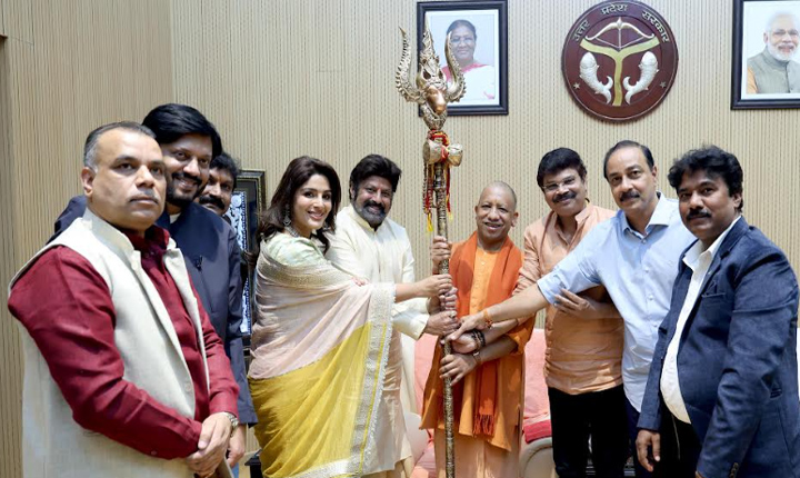 Nandamuri Balakrishna Boyapati Sreenu Makers Of Akhanda 2 The Thaandavam Meet Up Cm Yogi Adityanath 