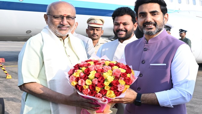 Vice President Radha Krushnan Reaxhed Vizag 