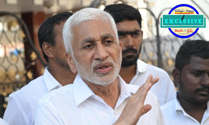 Vijayasai Reddy Future Plan 