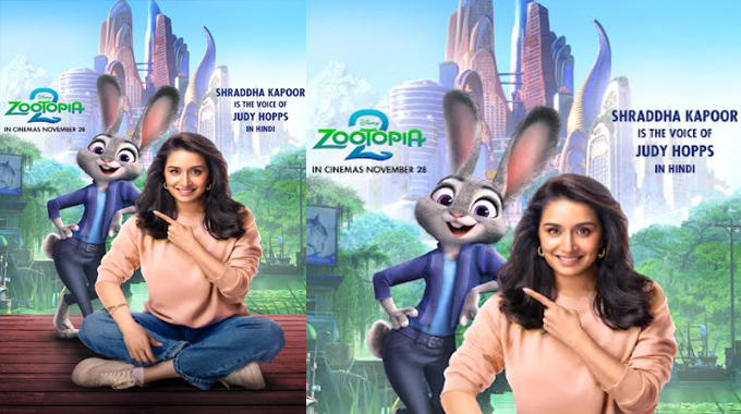 Shraddha Kapoor Is The Hindi Voice Of The Fierce And Dynamic Cop Judy Hopps In Disneys Zootopia 2