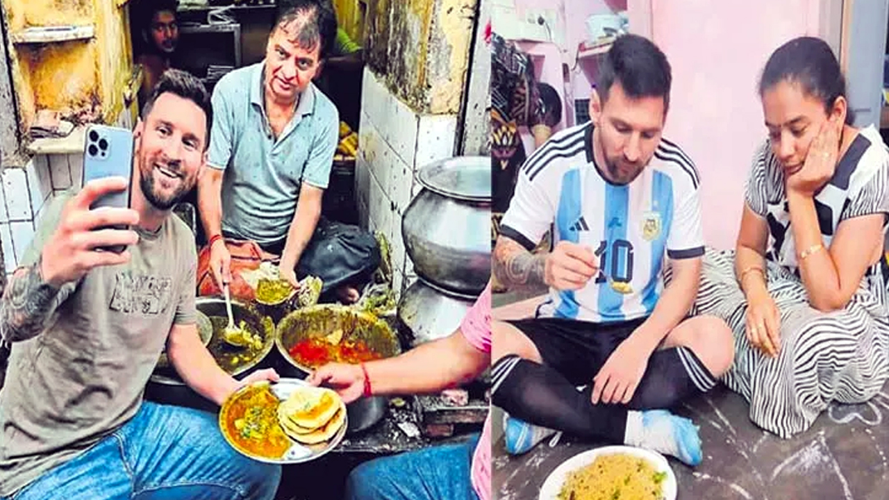 Messi: మెస్సీతో ఫేక్ సెల్ఫీ హల్చల్.. ఏఐ మాయలో మునిగిన సోషల్ మీడియా A Fake Selfie With Messi Is Creating A Stir Social Media Is Immersed In The Illusion Of Ai