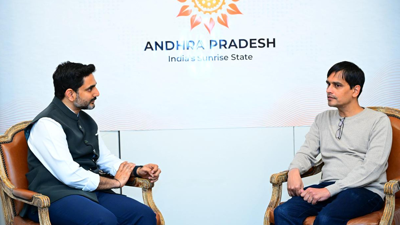 AP: ఏఐ యూనివర్సిటీ ఏర్పాటుకు ఏపీతో కలిసి పనిచేయండి: లోకేష్