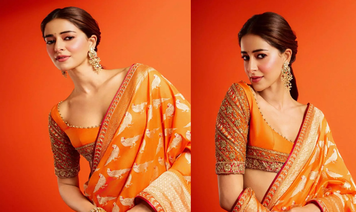 Ananya Pandey: ట్రెడిషనల్ లుక్ లో అదరగొడుతున్న లైగర్ భామ Ananya Pandey In Traditional Look