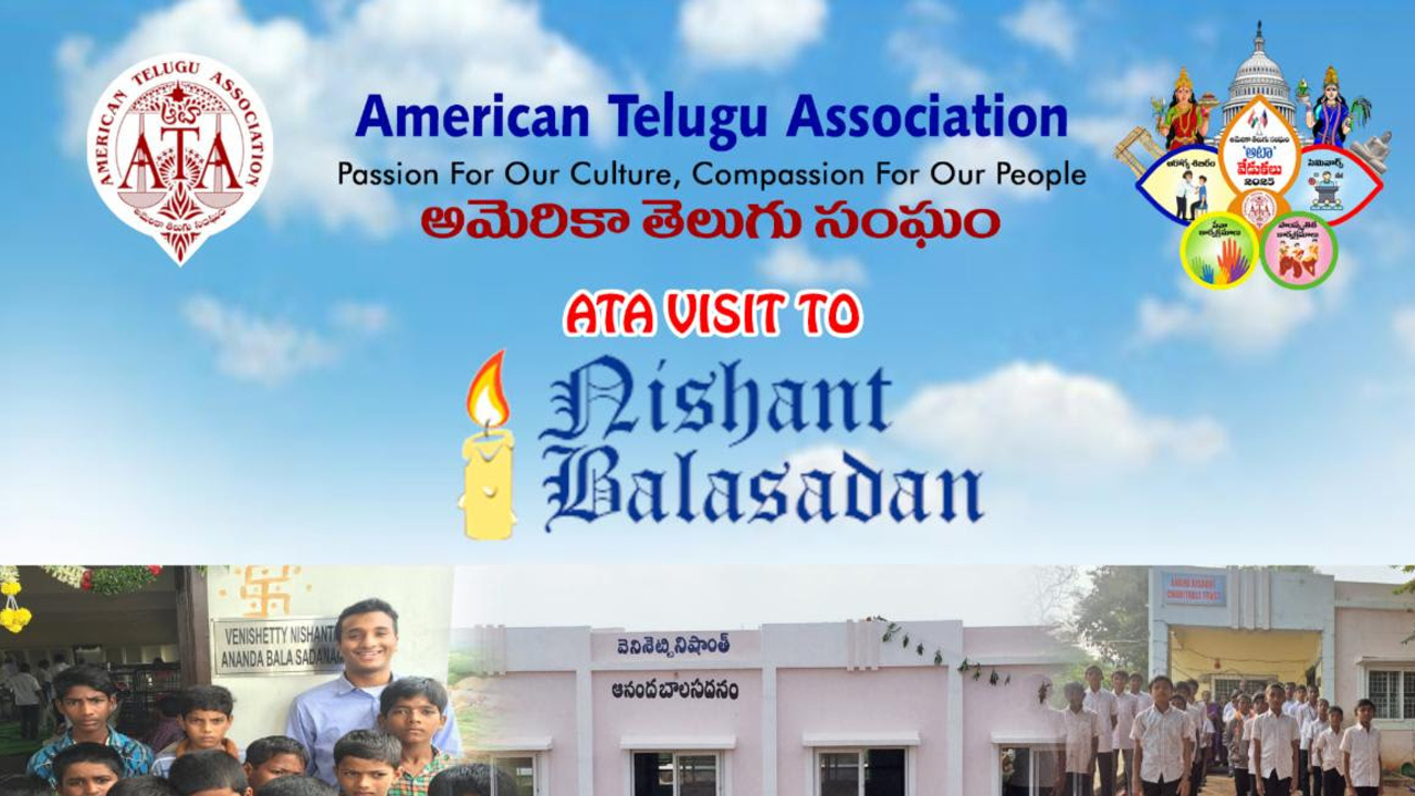 The American Telugu Association Organized A Special Program With The Children Of Nishant Balasadan