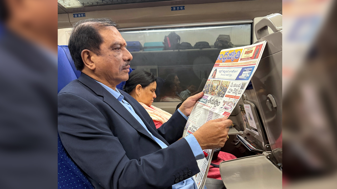 Damu: వందే భారత్లో అద్భుత ప్రయాణం.. ఎన్ఆర్ఐ దాము గేదెలకు మరుపురాని అనుభవం A Wonderful Journey In Vande Bharat By Damu Gadela