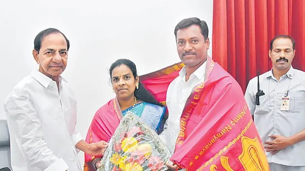 Kcr Assures Villages Of Continued Brs Development