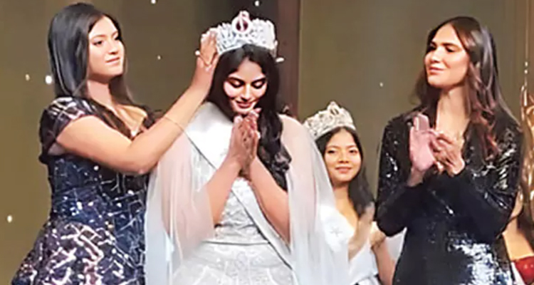 Chennamaneni Gamana Satvika Wins Miss Andhra Crown 