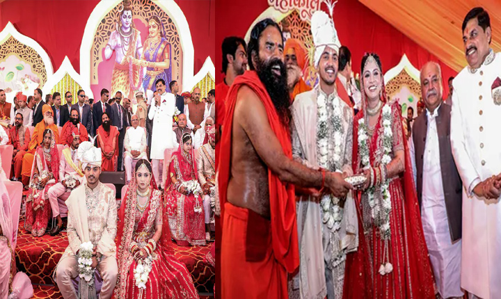 Bhopal: సామూహిక వివాహ వేడుకలో మధ్యప్రదేశ్ ముఖ్యమంత్రి కొడుకు పెళ్లి.. ..! Madhya Pradesh Cm Mohan Yadav Son Gets Married In Mass Ceremony In Ujjain