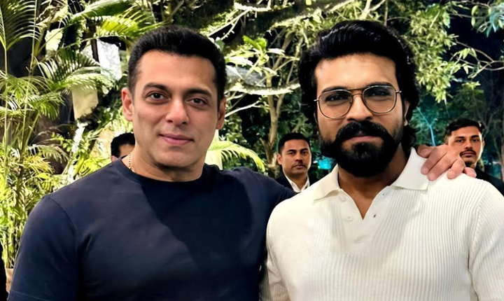 Ram Charan Attends Salman Khans Star Studded 60th Birthday Bash