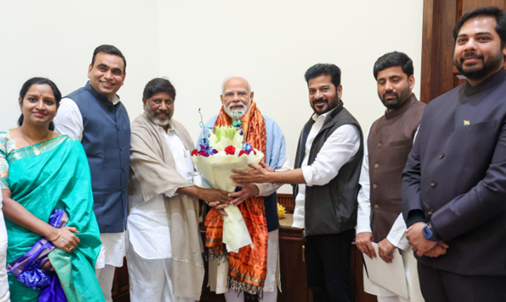 Cm Revanth Meets Pm Modi