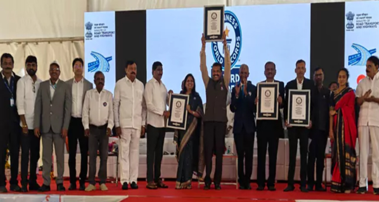 Four Guinness Records In Bengaluru Vijayawada Highway