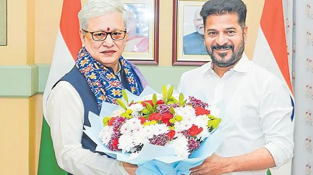 Cm Revanth Reddy Extends New Year Greetings To Governor Chief Justice And Ministers