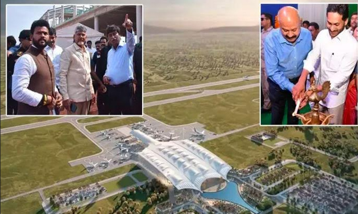 Bhogapuram: భోగాపురం ఎయిర్ పోర్టులో టెస్ట్ ఫ్లైట్ సక్సెస్.. టీడీపీ, వైసీపీ క్రెడిట్ వార్..! Bhogapuram: భోగాపురం ఎయిర్ పోర్టులో టెస్ట్ ఫ్లైట్ సక్సెస్.. టీడీపీ, వైసీపీ క్రెడిట్ వార్..!