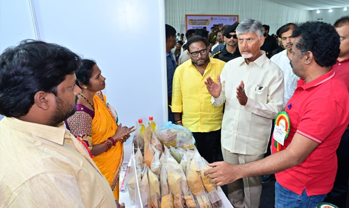 Cm Chandrababu Inaugurates Development Works In Kuppam 