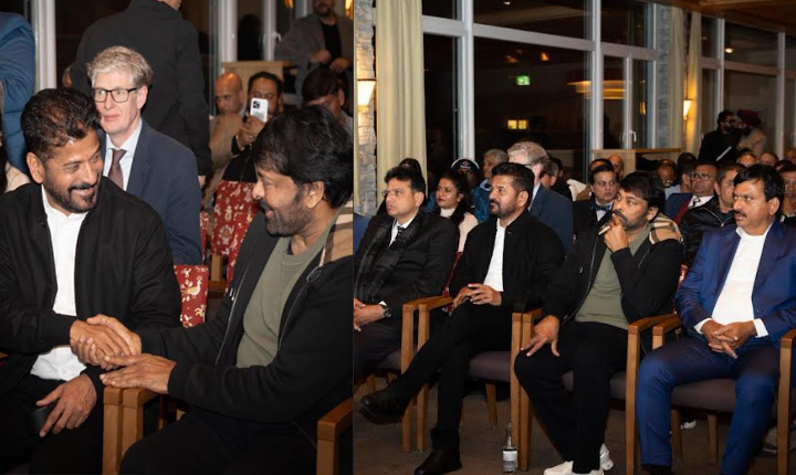 Chiranjeevi Attends World Economic Forum 2026 Summit In Switzerland Alongside Telangana Cm Revanth Reddy