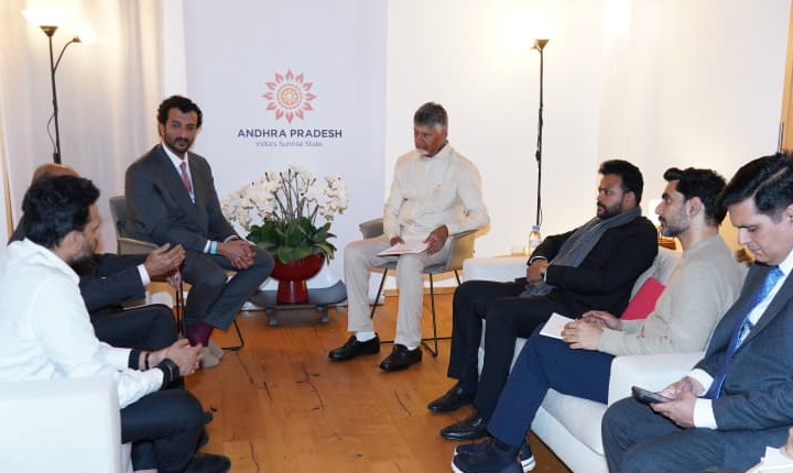 Cm Chandrababu To Hold Key Discussions On Second Day Of Davos Visit