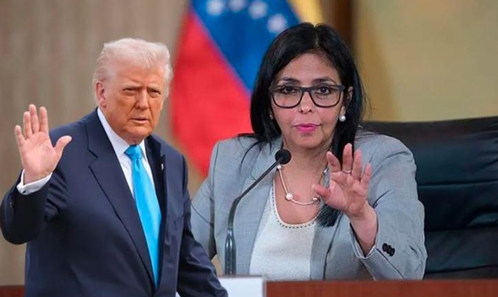 Venezuela: మా చమురు కోసమే అమెరికా దొంగనాటకాలు.. డెల్సీ రోడ్రిగ్స్ ఆరోపణలు..!