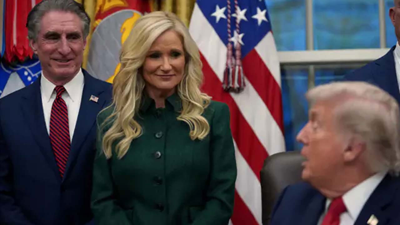 Donald Trump Says He Appointed Doug Burgum As Secretary Because His Wife Is Beautiful