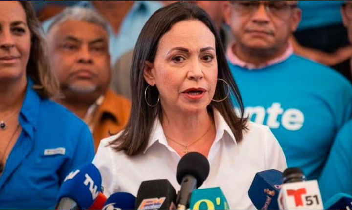 Maria Corina Machado: స్వేచ్ఛా సమయం ఆసన్నైమైంది..వెనెజువెలా విపక్షనేత మరియా కొరినా మచాడో Maria Corina Machado: స్వేచ్ఛా సమయం ఆసన్నైమైంది..వెనెజువెలా విపక్షనేత మరియా కొరినా మచాడో