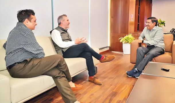 British Deputy High Commissioner Meets Minister Narayana Pledges Support For Amaravati Development