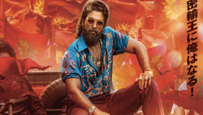 Allu Arjun Takes Pushpa Madness To Japan Pushpa 2 The Rule Releasing In Japan On January 16th As Pushpa Kunrin