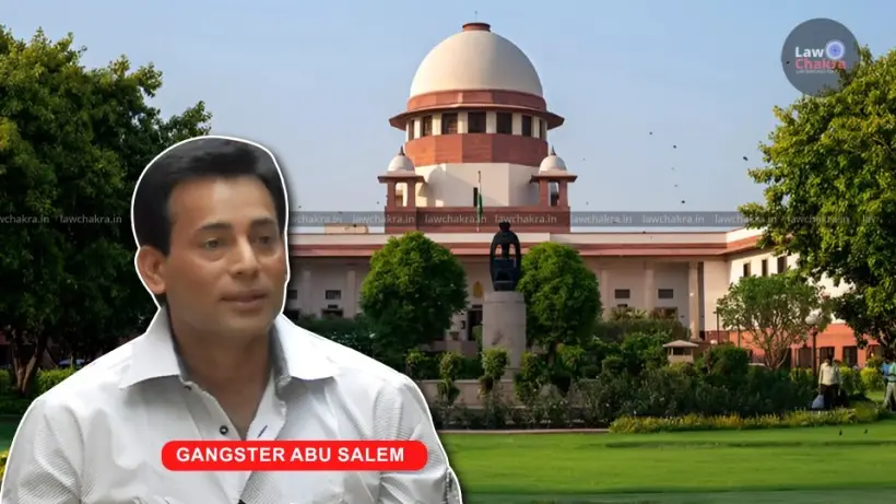 Abu Salem: అబూ సలేంకు సుప్రీంకోర్టులో చుక్కెదురు..! Abu Salem Faces A Challenge In The Supreme Court