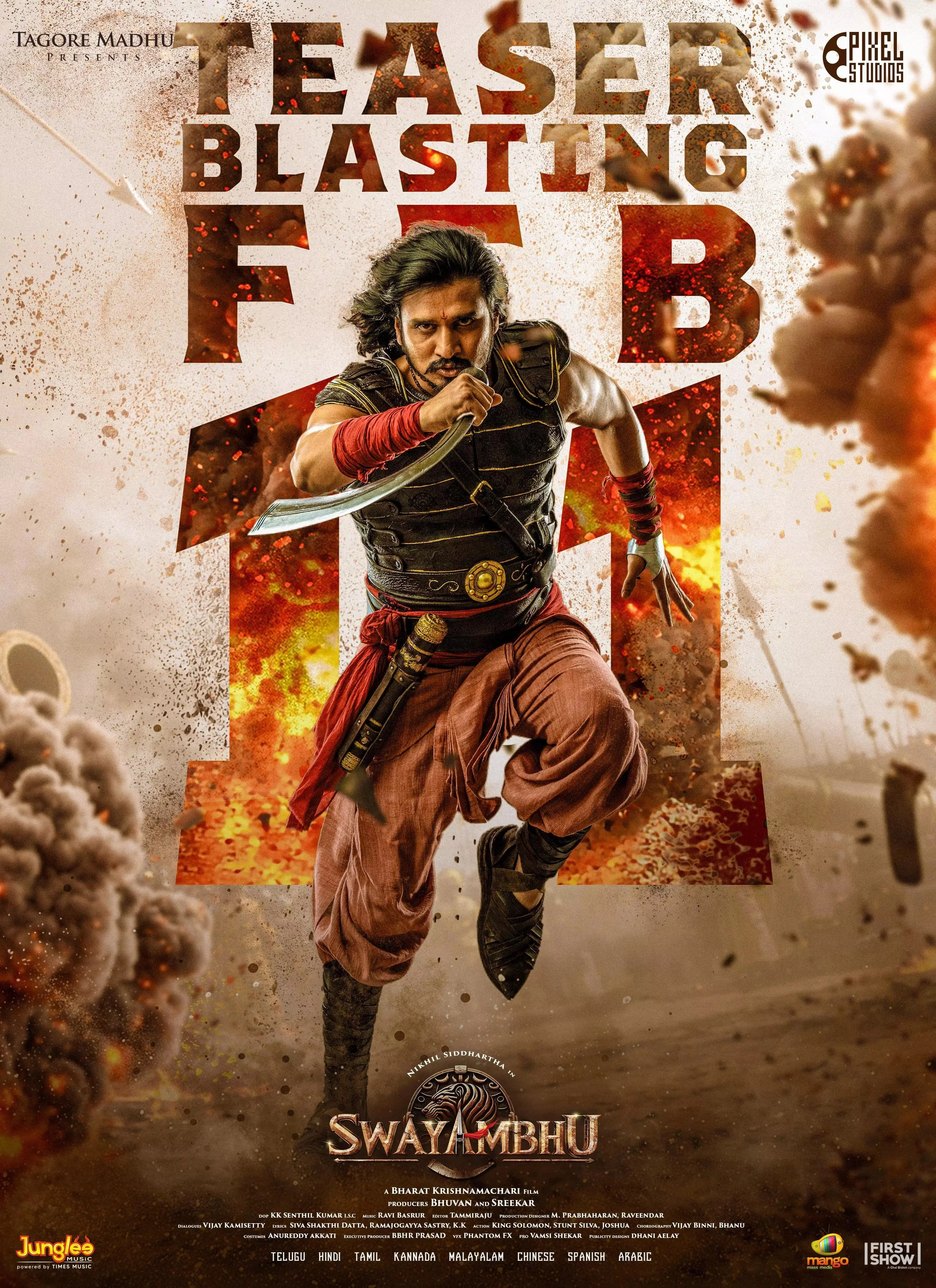 Swayambhu: స్వ‌యంభు టీజ‌ర్ కు డేట్ ఫిక్స్