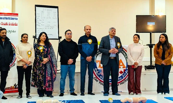 TANA: తానా  సీపీఆర్, ఏఈడీ సర్టిఫికేషన్ ప్రోగ్రామ్ విజయవంతం