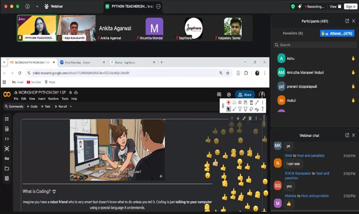 TANA ఆధ్వర్యంలో “AI-Powered Python” వర్క్‌షాప్ ప్రారంభం