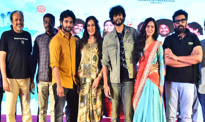 Barabar Premistha: ‘బరాబర్ ప్రేమిస్తా’ సినిమాతో చంద్రహాస్కు మంచి బ్రేక్ రావాలని కోరుకుంటున్నాను.. ఆది సాయి కుమార్ I Hope Barabar Premistha Gives Chandra Hass A Strong Breakthrough Aadi Saikumar At The Pre Release Event