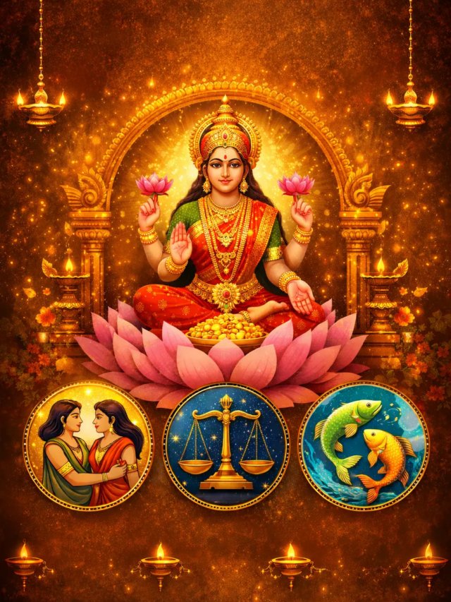 శుక్రవారం లక్ష్మీ దేవి కటాక్షం ఉన్న రాశులు ఇవే..