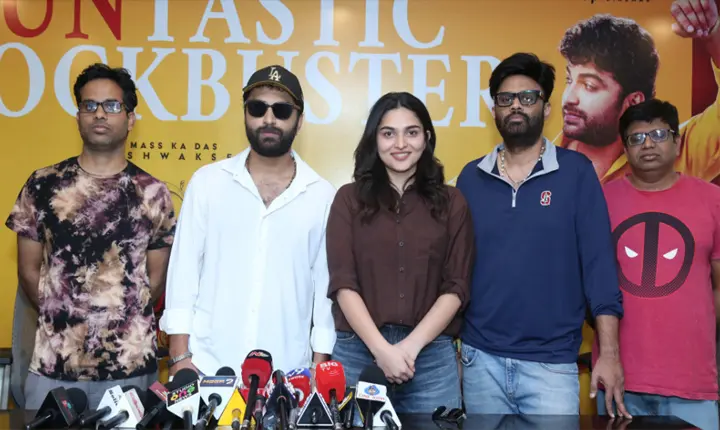 Thank You To The Audience For Showering Love On Funky Says The Team At The Success Press Meet