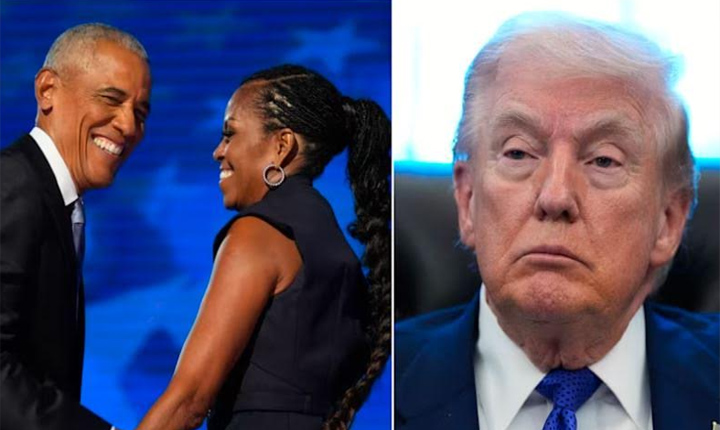 Donald Trump Says He Didnt See Part Of Video With Racist Clip Depicting Obamas