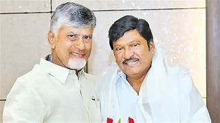 Cm Chandrababu Felicitates Senior Actor Rajendra Prasad