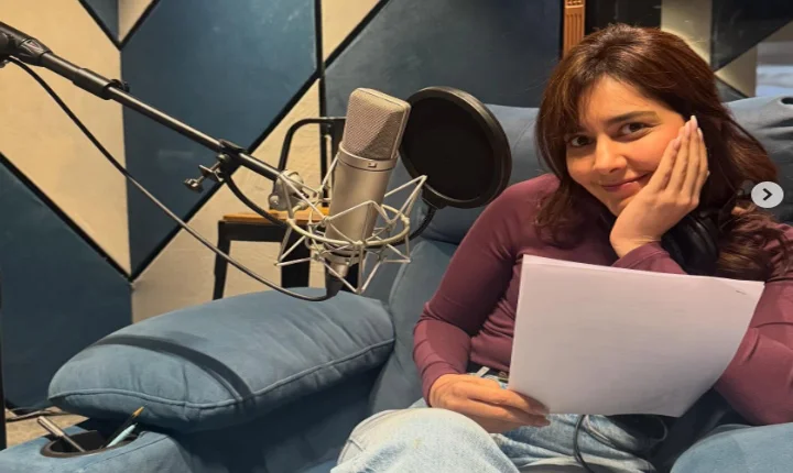 Raashi Khanna: డ‌బ్బింగ్ ప‌నుల్ని మొద‌లుపెట్టిన రాశీ