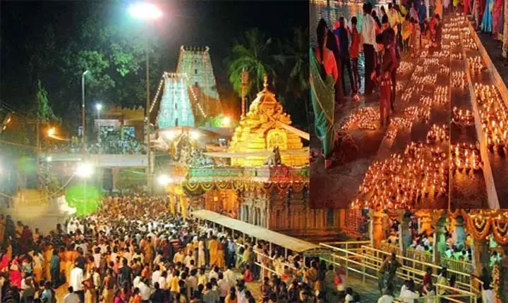 Maha Shivaratri 2026 Spiritual Fervor At Vemulawada Edupayala And Kaleshwaram Temples As Devotees Flock For Darshan 
