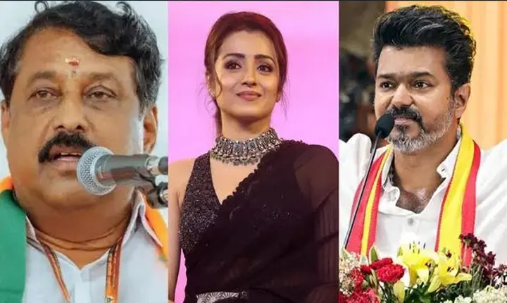 Vijay Should Break Trishas Association First Before Leading State Nainar Nagendran