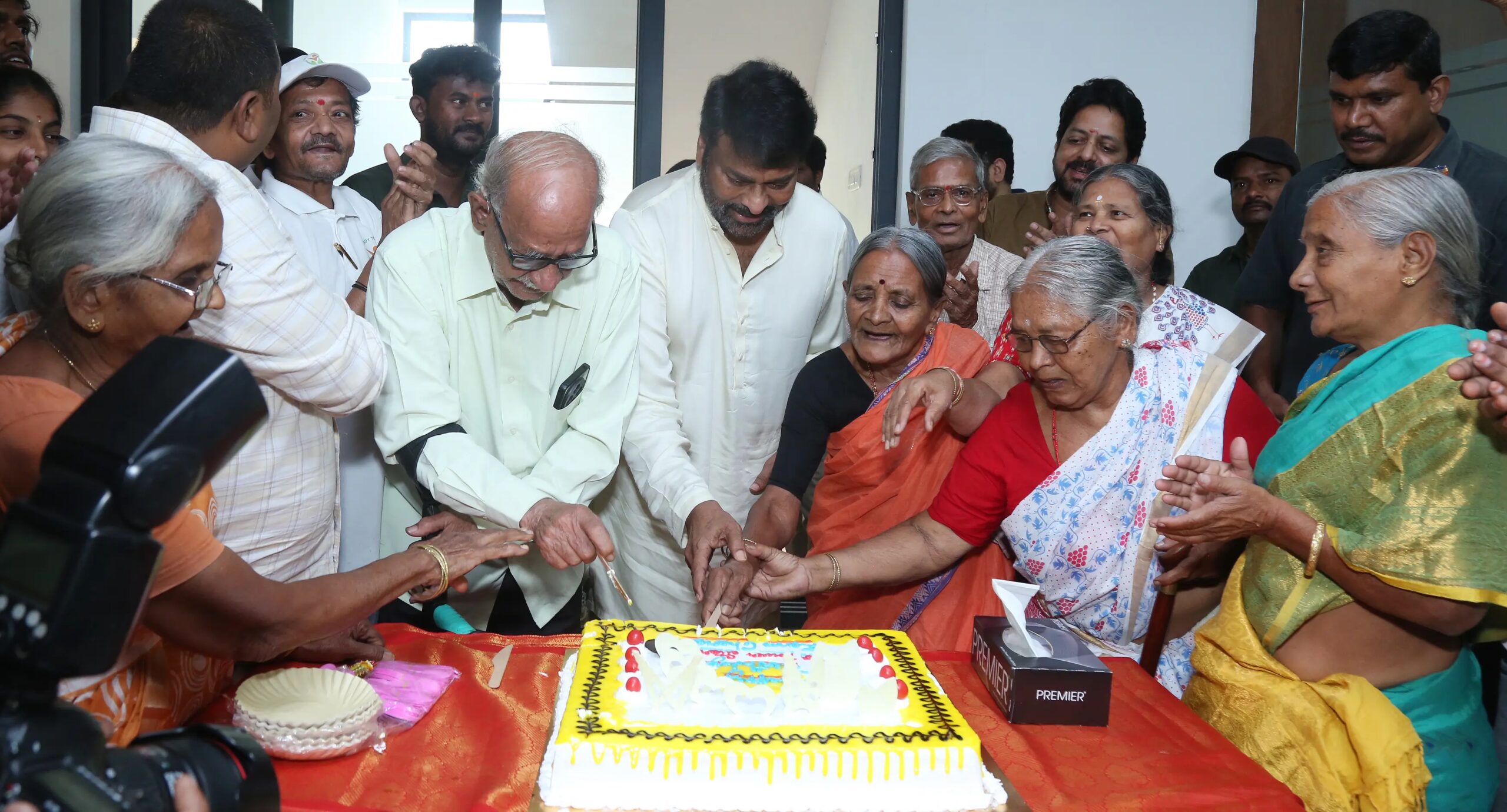 Megastar Chiranjeevi Donated The Ten Lakh Rupees He Received As The Ntr National Award At The Gaddar Awards To Charitable Organizations 