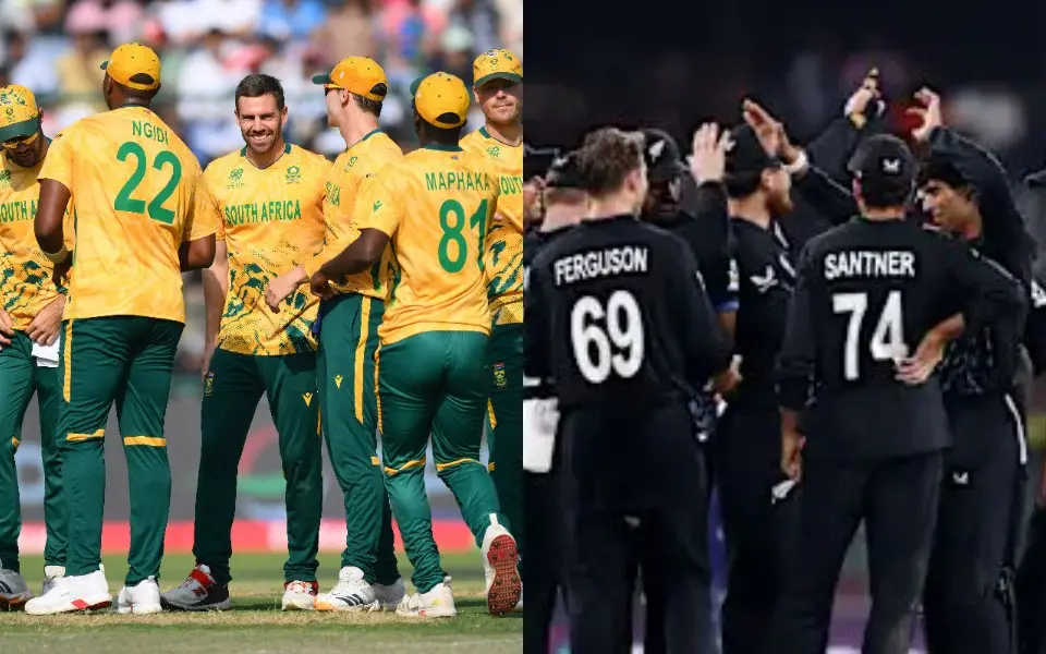 SA vs NZ: ఫైనల్ బెర్తే లక్ష్యంగా సఫారీలతో కివీస్ ఢీ.. నేడే తొలి సెమీస్!